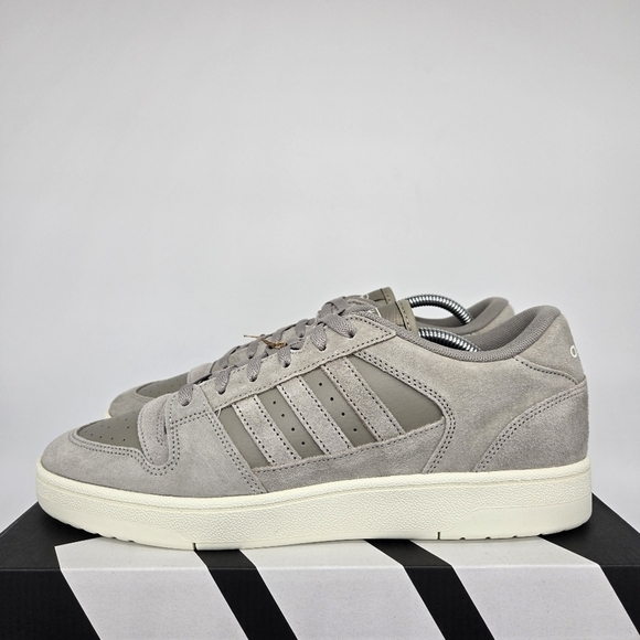 New Adidas Break Start Premium Low \'Beige Ivory\' Men\'s Shoes Size 12